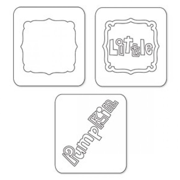 Sizzix Halloween theme sizzlits sets (Graveyard, Little Pumpkin) - Picture 8 of 8